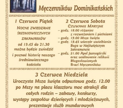 Sandomierz: Odpust u dominikanów.