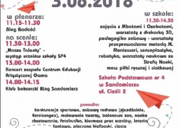 Sandomierz: Piknik rodzinny przy 'Czwórce'.