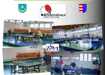 Tarnobrzeg. Turniej amatorów tenisa stołowego.