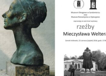 Sandomierz: Wernisaż wystawy rzeźb Mieczysława Weltera