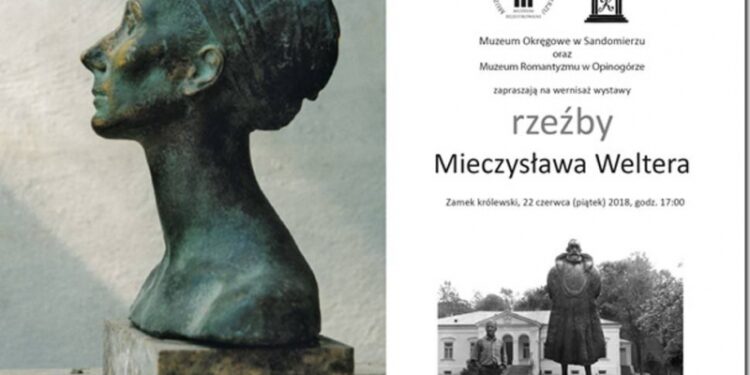 Sandomierz: Wernisaż wystawy rzeźb Mieczysława Weltera