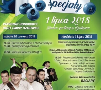 Dzikowiec: Jagodowe specjały