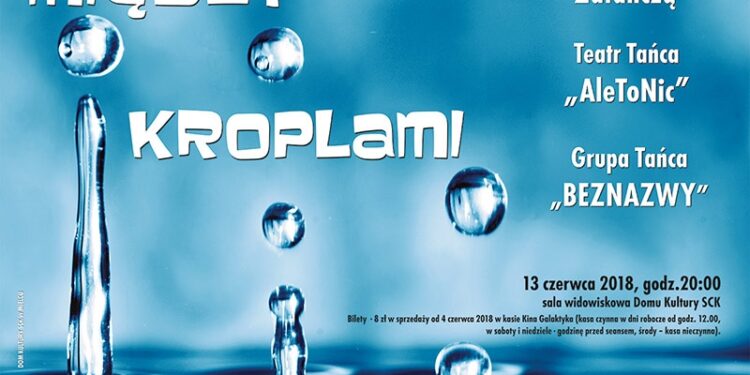 Mielec: Między kroplami" – koncert tańca Teatru Tańca ,,AleToNic” i Grupy Tańca ,,BezNazwy”