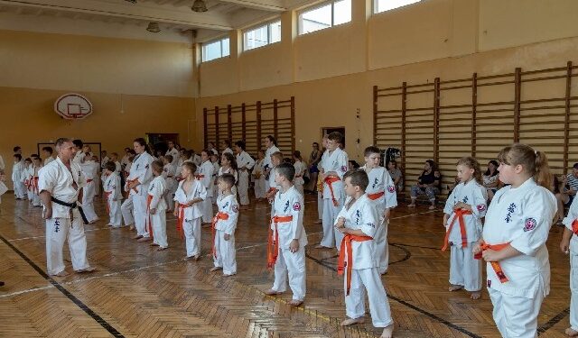Sandomierz: Egzamin w Klubie Karate.