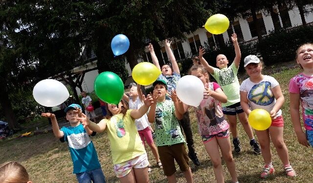 Krzcin: Piknik z okazji Dnia Dziecka.