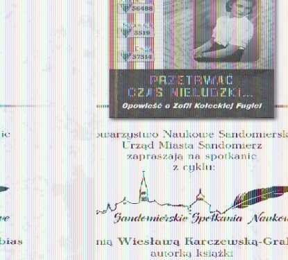 Sandomierz: Przetrwać czas nieludzki.