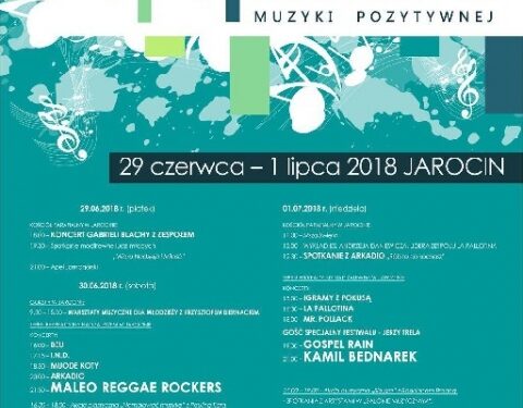 Jarocin: Od piątku Festiwal Muzyki Pozytywnej