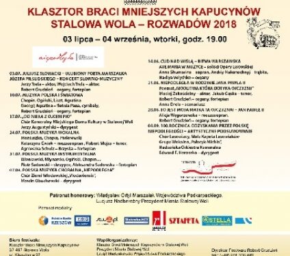 Stalowa Wola: Czas na kolejny Międzynarodowy Festiwal Muzyczny w Rozwadowie