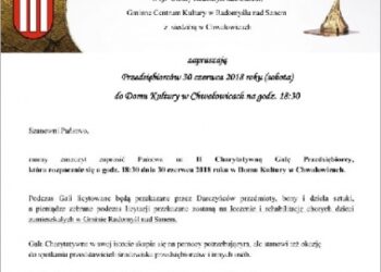 Chwałowice: II Charytatywna Gala Przedsiębiorcy.