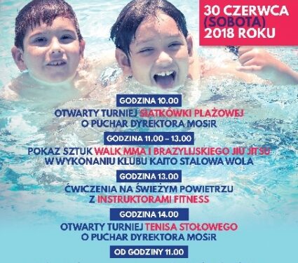 Stalowa Wola: Urodzinowa impreza MOSiRu na pływalni