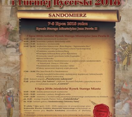 Sandomierz: Jarmark Jagielloński 2018.