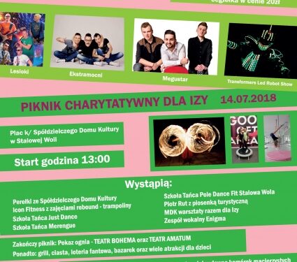 Stalowa Wola: W piątek i sobotę zagrają dla Izy