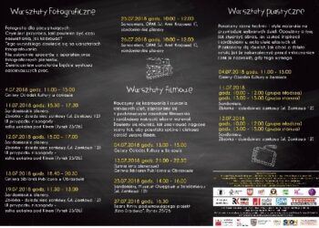 Sandomierz: Menu kultury.