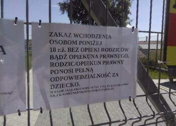 Mielec:  Dla bezpieczeństwa odwiedzających.