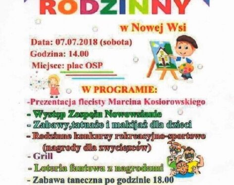 Nowa Wieś: Piknik Rodzinny.
