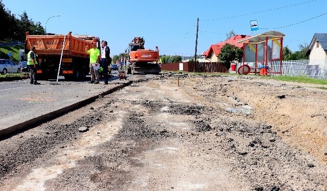 Mielec: Trwają prace  przy Kwiatkowskim