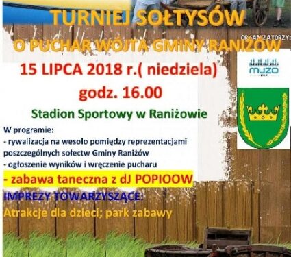 Raniżów: Turniej sołtysów.