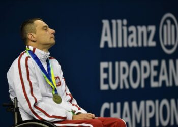 Tarnobrzeg: Jacek Czech mistrzem Europy w pływaniu niepełnosprawnych.
