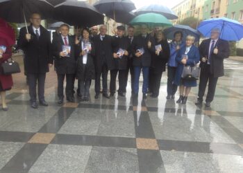 Mielec:  Wspierają swojego kandydata.