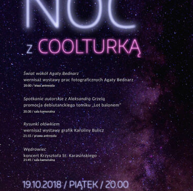 Stalowa Wola: Czas na piątkową Noc z Coolturką