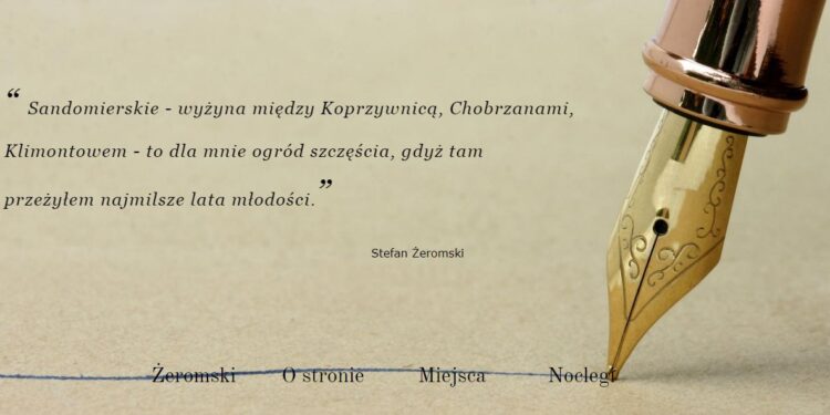 Chobrzany: „Ogród Szczęścia” Żeromskiego.