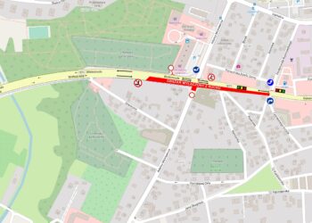 Tarnobrzeg. Ponowna zmiana organizacji ruchu  w obrębie remontowanego skrzyżowania.
