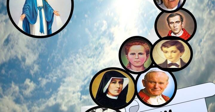 Dębica: Święci na ulicach Dębicy.