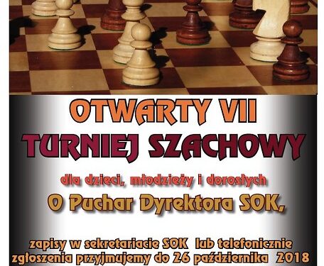 Nowa Dęba: VII Turniej szachowy o puchar dyrektora SOK