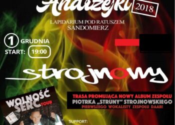 Sandomierz: 'Reggae Andrzejki’ z zespołem 'Strojnowy’.