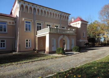 Grębów: Świętowanie z balonem.