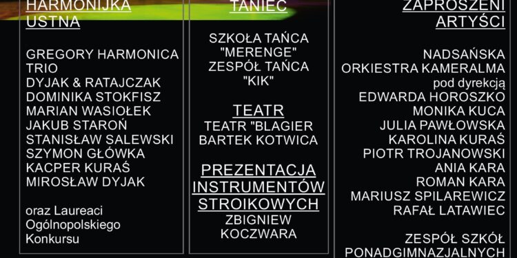 Stalowa Wola: Festiwal harmonijkowy w SDK już w sobotę.