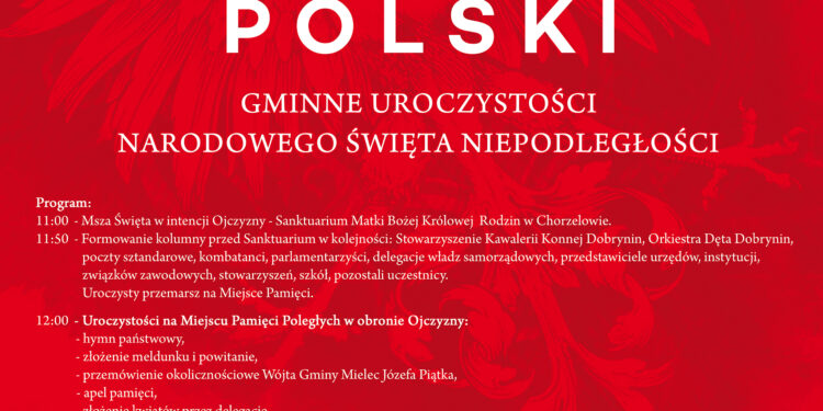 Mielec: Program jubileuszowych obchodów niepodległościowych.