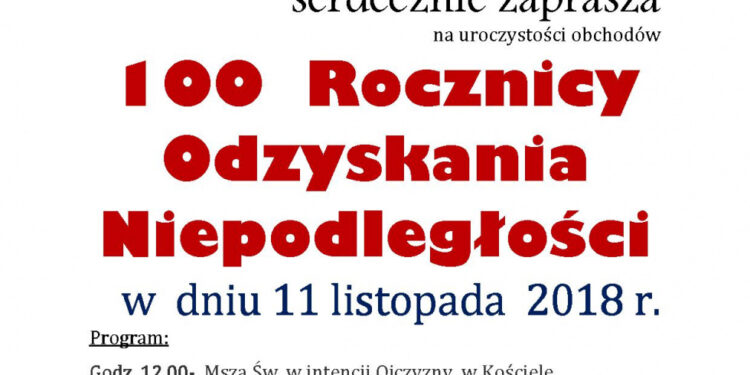Majdan Królewski: Świętowanie Niepodległości.