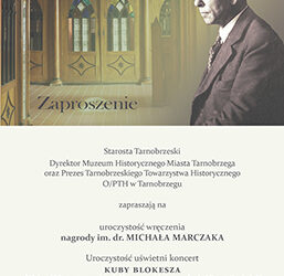 Tarnobrzeg. Po raz piąty w Tarnobrzegu zostanie wręczona nagroda imienia Michała Marczaka.