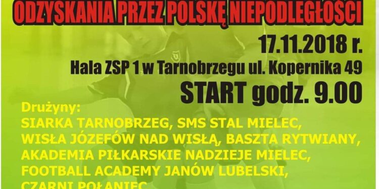 Tarnobrzeg: Skrzaty Siarki uświetnią stulecie odzyskania niepodległości na sportowo