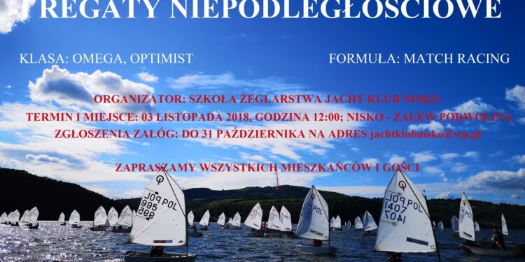 Nisko: W sobotę Regaty Niepodległościowe na Podwolinie