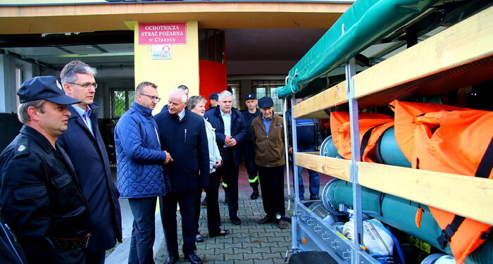 Sandomierz: Strażacy doposażeni.