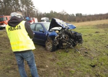 Skrzypaczowice: Droga zablokowana.