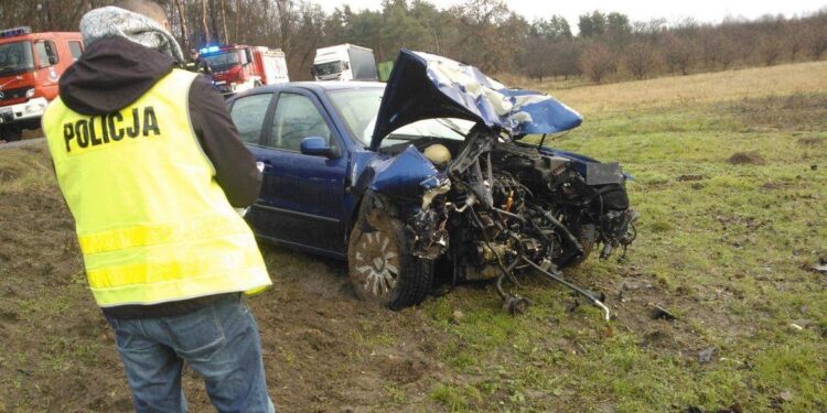 Skrzypaczowice: Droga zablokowana.