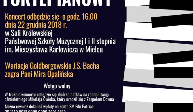 Mielec: Charytatywny Koncert Fortepianowy.