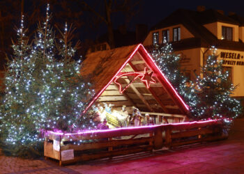 Modliborzyce: Interaktywna szopka.