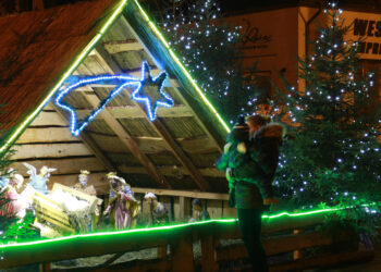 Modliborzyce: Interaktywna szopka bożonarodzeniowa