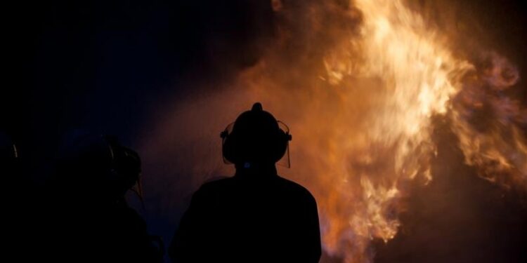 Wola Chorzelowska: Pożar w ośrodku rekreacyjnym.