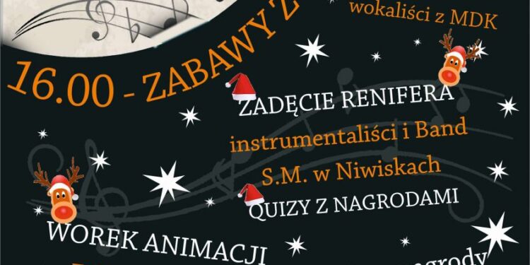 Kolbuszowa: Muzyczne sanie Mikołaja.