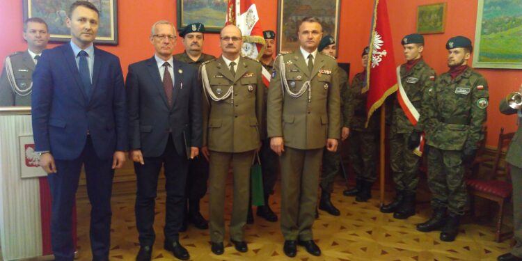 Mielec: Uroczysta Zbiórka w Pałacyku Oborskich.