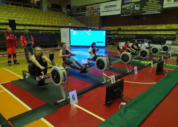 Tarnobrzeg: Rywalizują na ergometrze wioślarskim