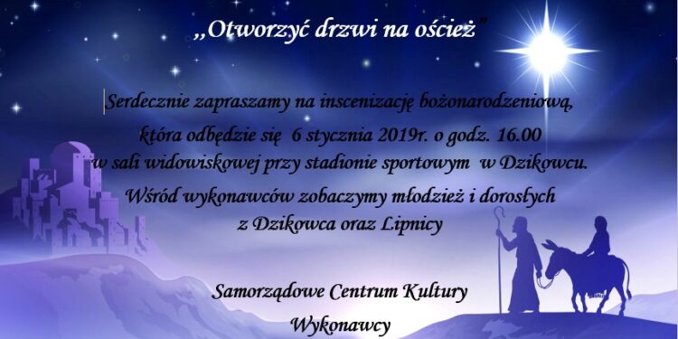 Kolbuszowa: Inscenizacja bożonarodzeniowa.