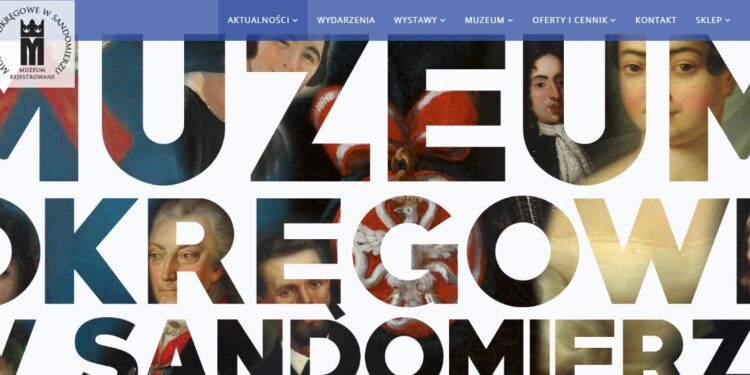 Sandomierz: Muzeum Okręgowe ma nową stronę internetową.