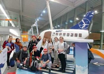 Sandomierz, Stalowa Wola, Janów Lubelski: W drodze na ŚDM. Trwa lot do Panamy.