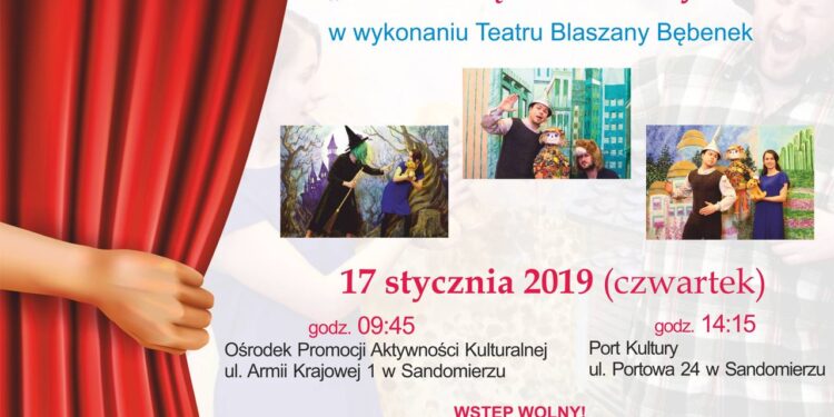 Sandomierz: Spektakl „Czarnoksiężnik z Krainy Oz”.